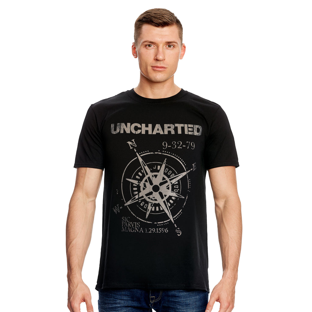 Produktbild Uncharted - Kompass T-shirt svart