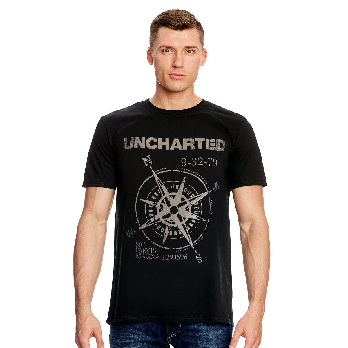Produktbild Uncharted - Kompass T-shirt svart