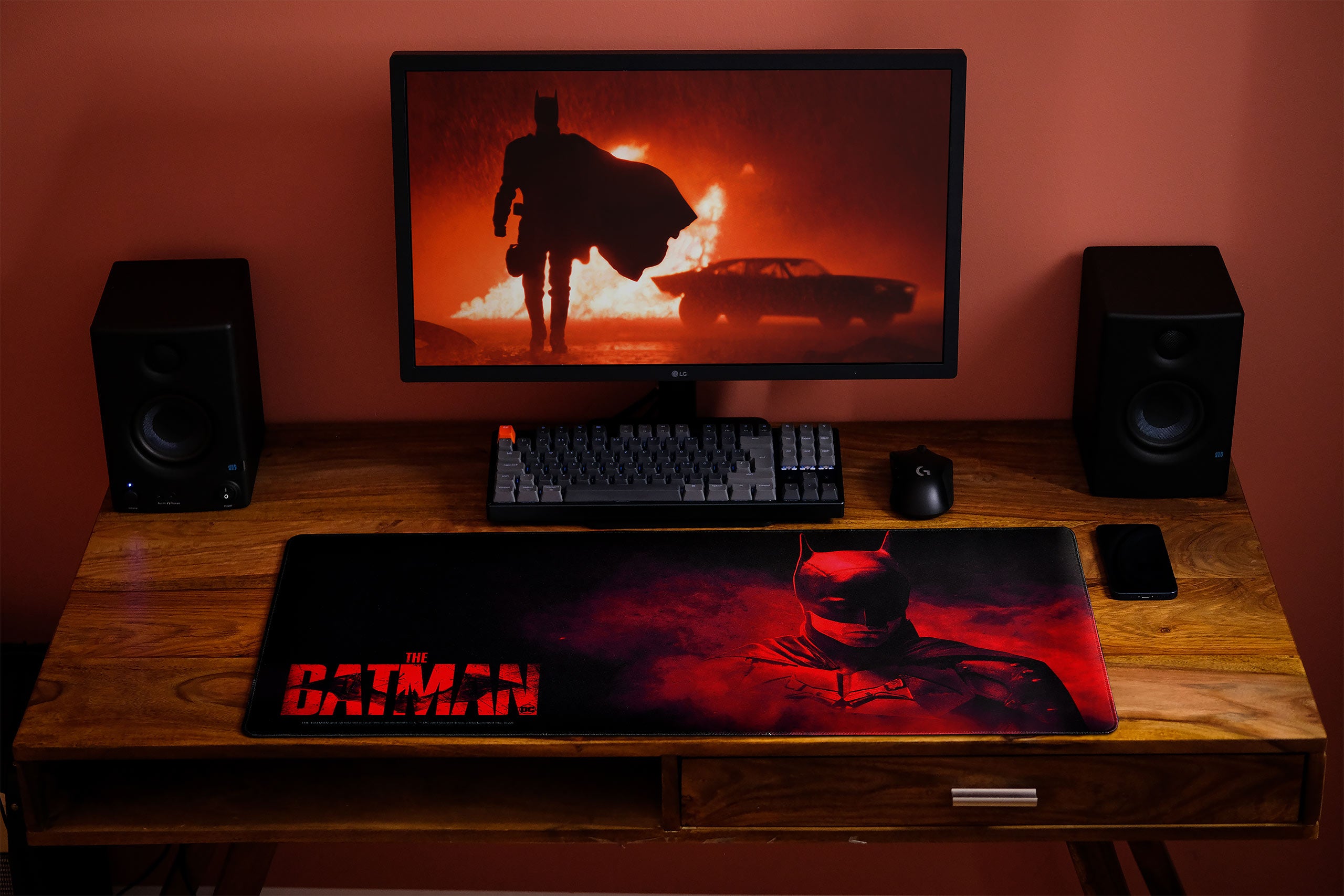 Produktbild The Batman - Filmlogotyp Musmatta