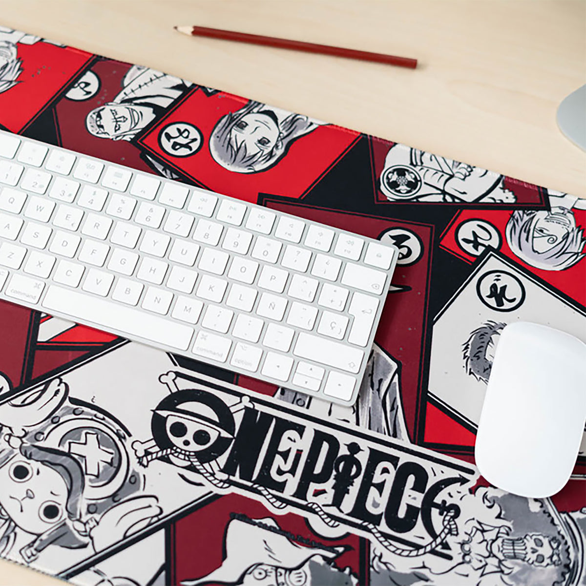Produktbild One Piece - Musmatta med karaktärer