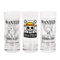 Produktbild One Piece - Wanted Glas 3-pack