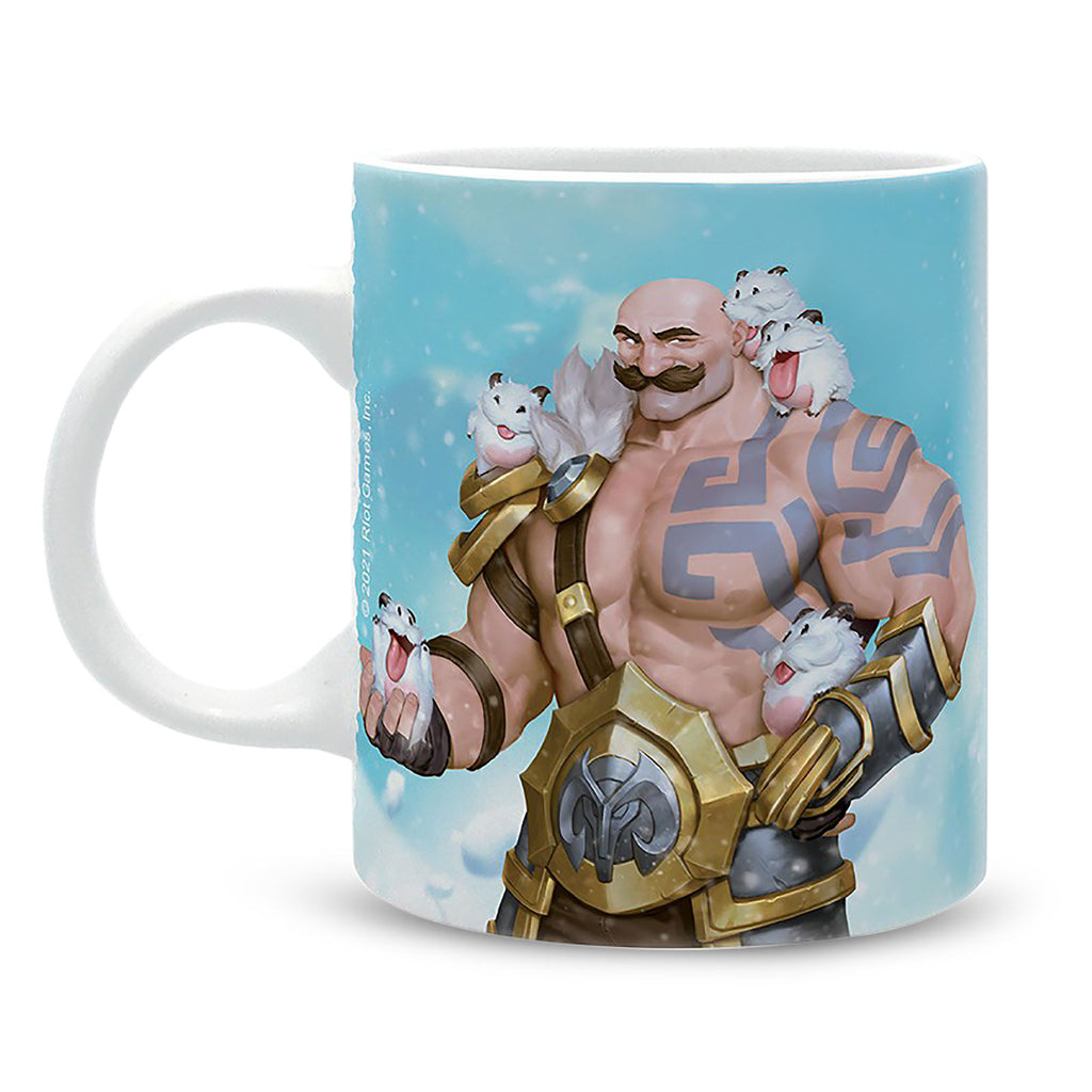 Produktbild League of Legends - Braum & Poros Mugg