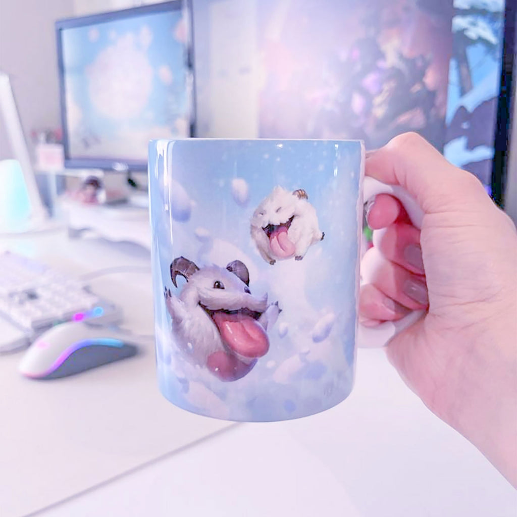 Produktbild League of Legends - Braum & Poros Mugg