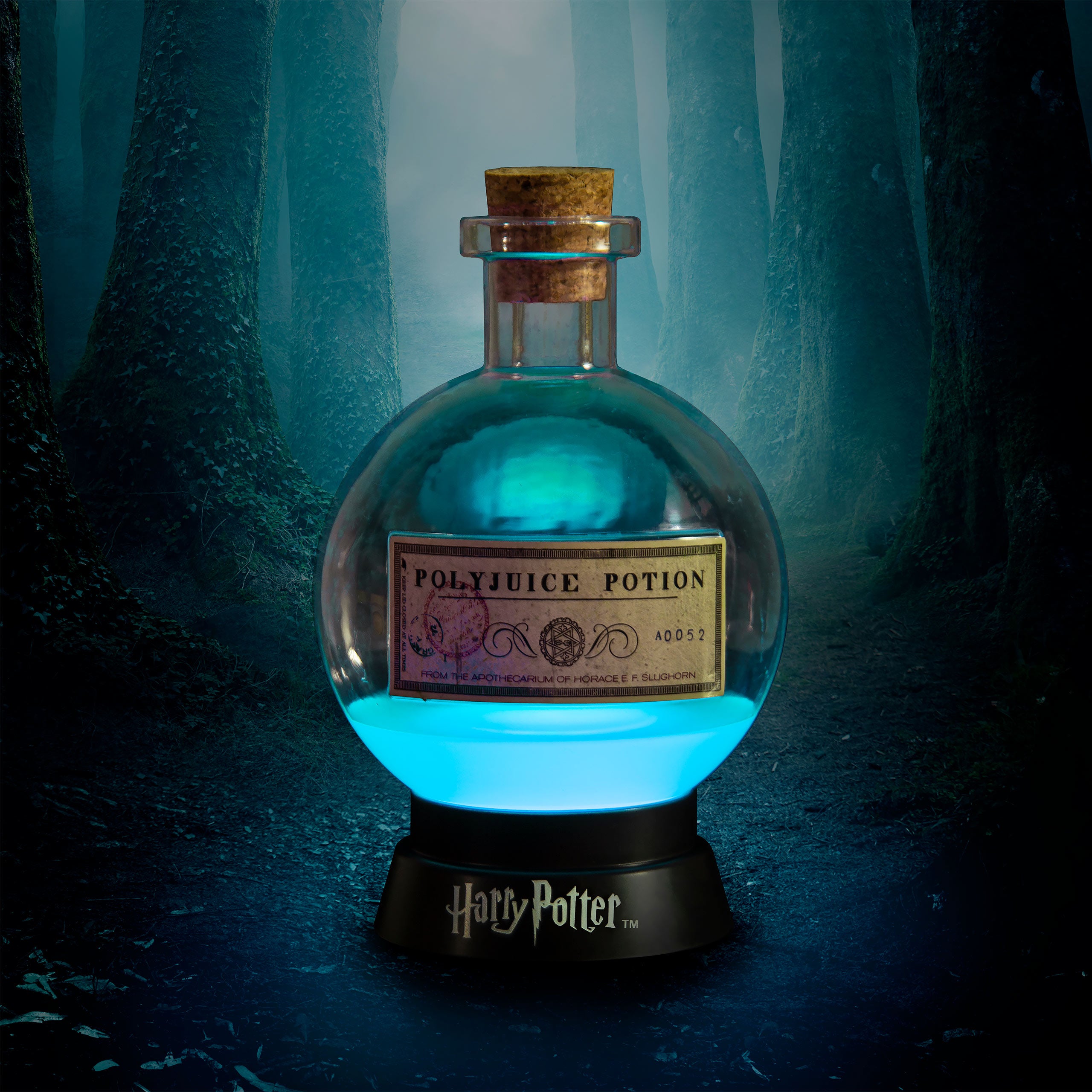 Produktbild Harry Potter - Polyjuice Potion färgväxlande lampa 21 cm