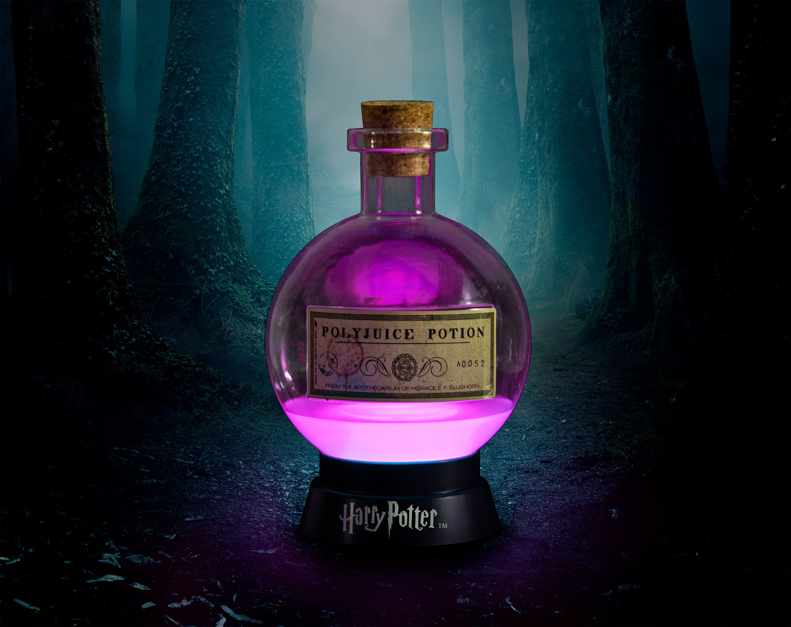 Produktbild Harry Potter - Polyjuice Potion färgväxlande lampa 21 cm