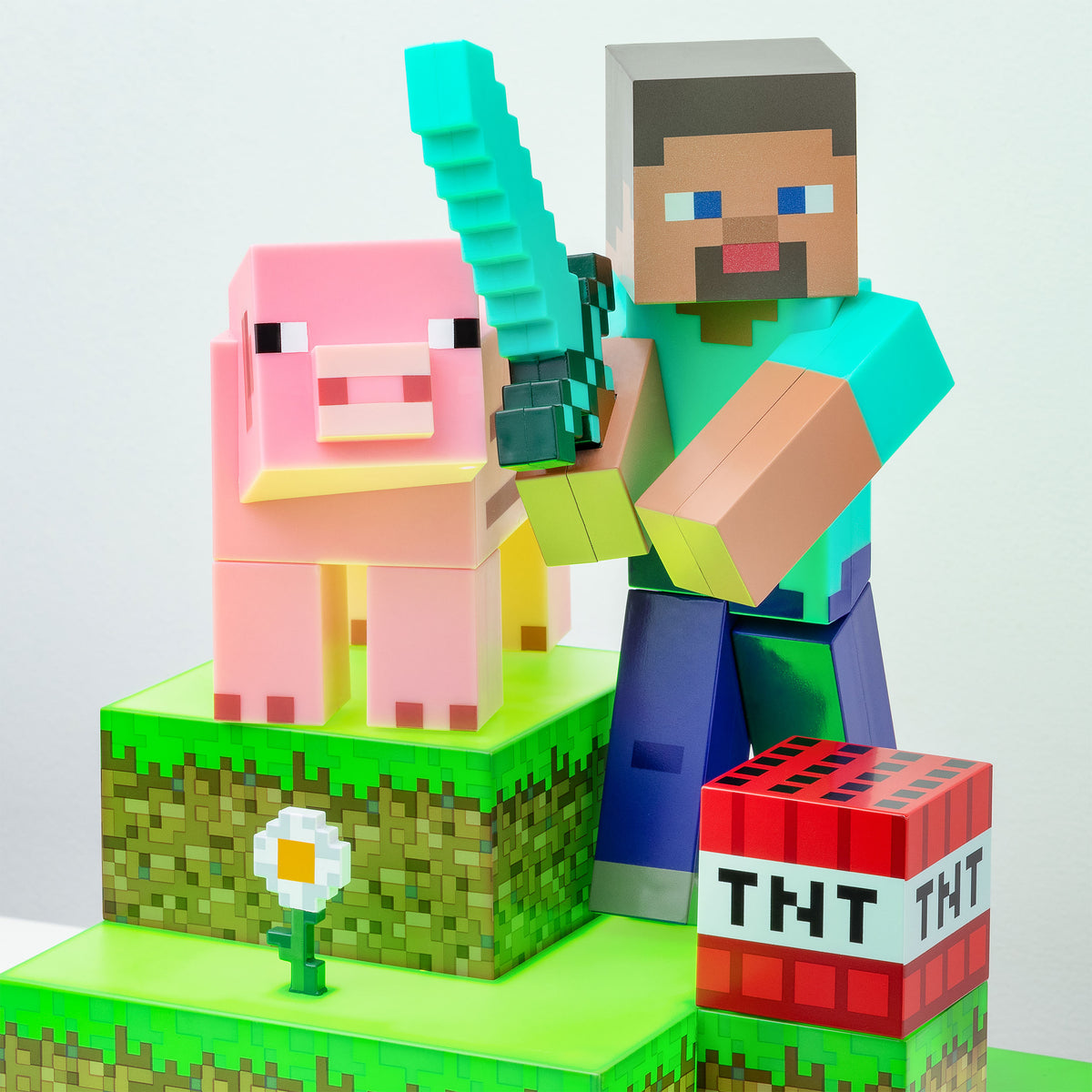 Produktbild Minecraft - Steve Diorama Bordslampa