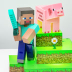 Produktbild Minecraft - Steve Diorama Bordslampa