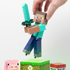 Produktbild Minecraft - Steve Diorama Bordslampa