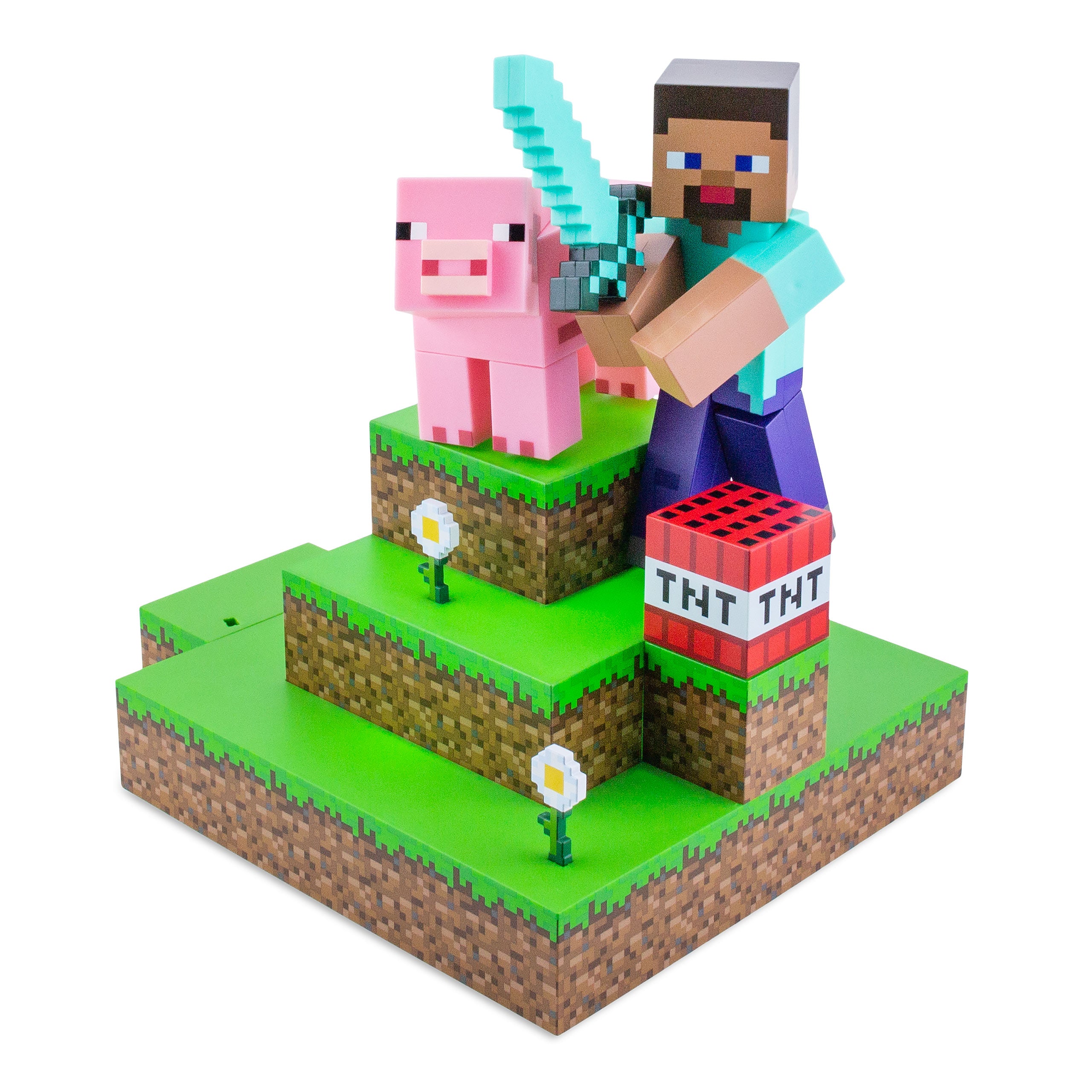 Produktbild Minecraft - Steve Diorama Bordslampa
