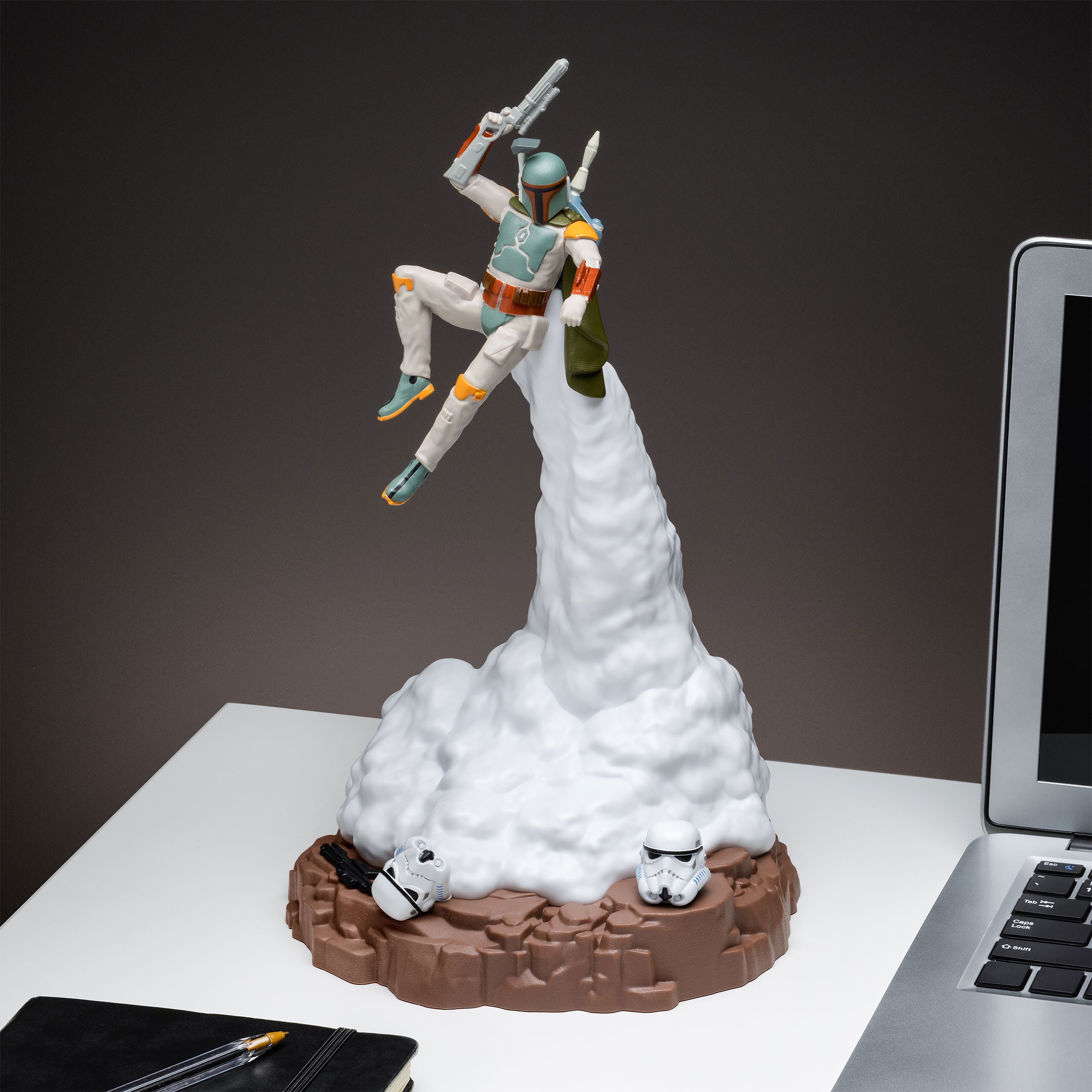 Produktbild Boba Fett diorama bordslampa - Star Wars The Book of Boba Fett