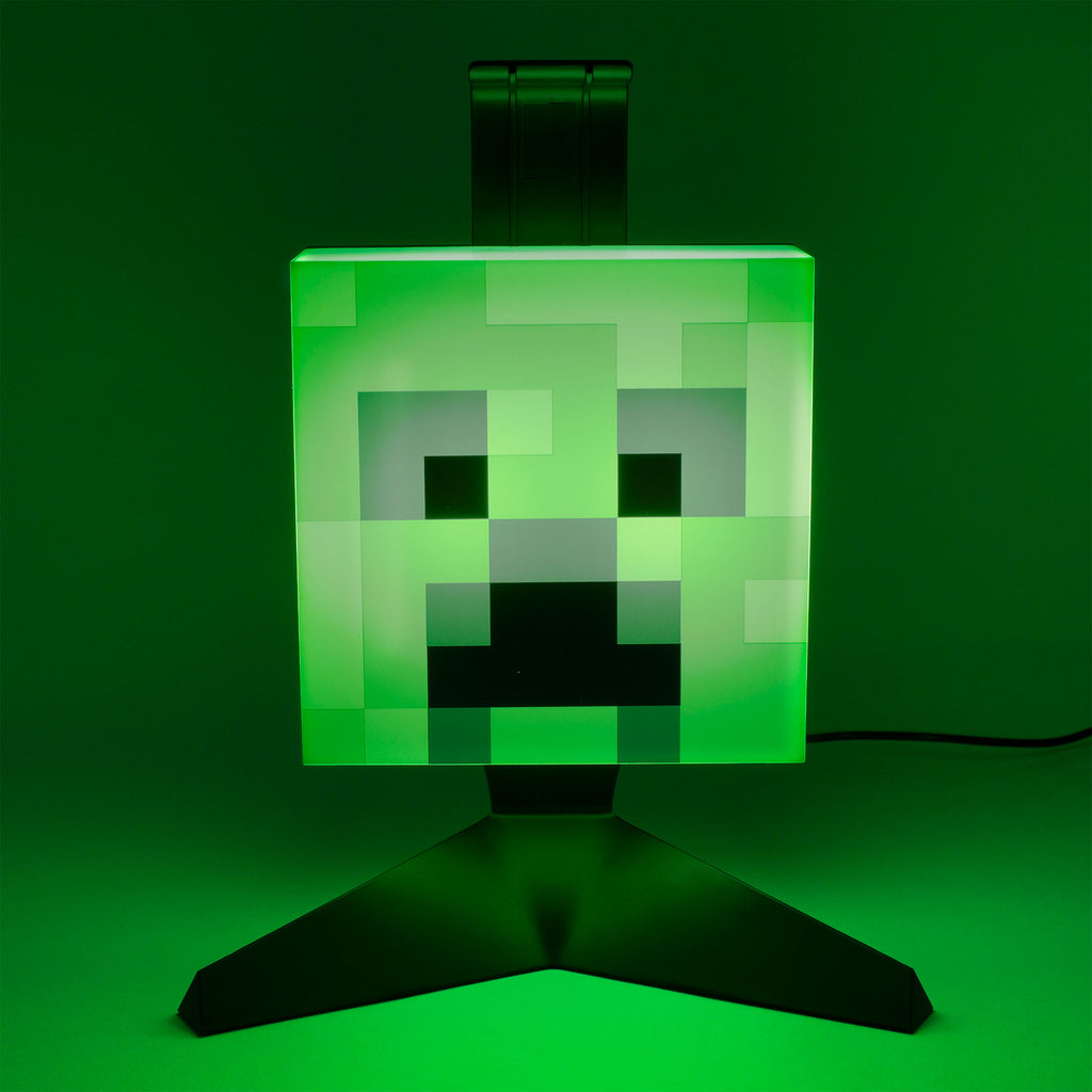 Produktbild Creeper hörlursställ med ljus - Minecraft