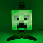 Produktbild Creeper hörlursställ med ljus - Minecraft