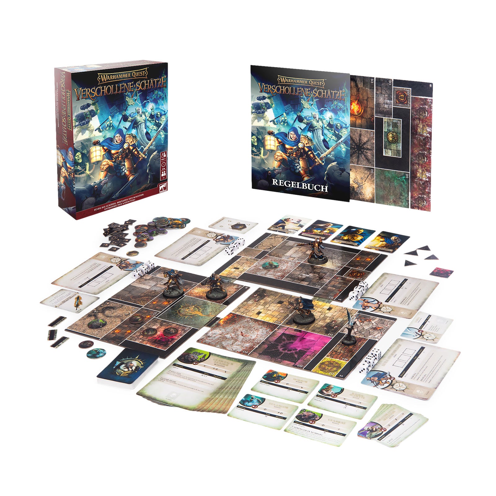Produktbild Warhammer Quest - Förlorade Skatter Brädspel