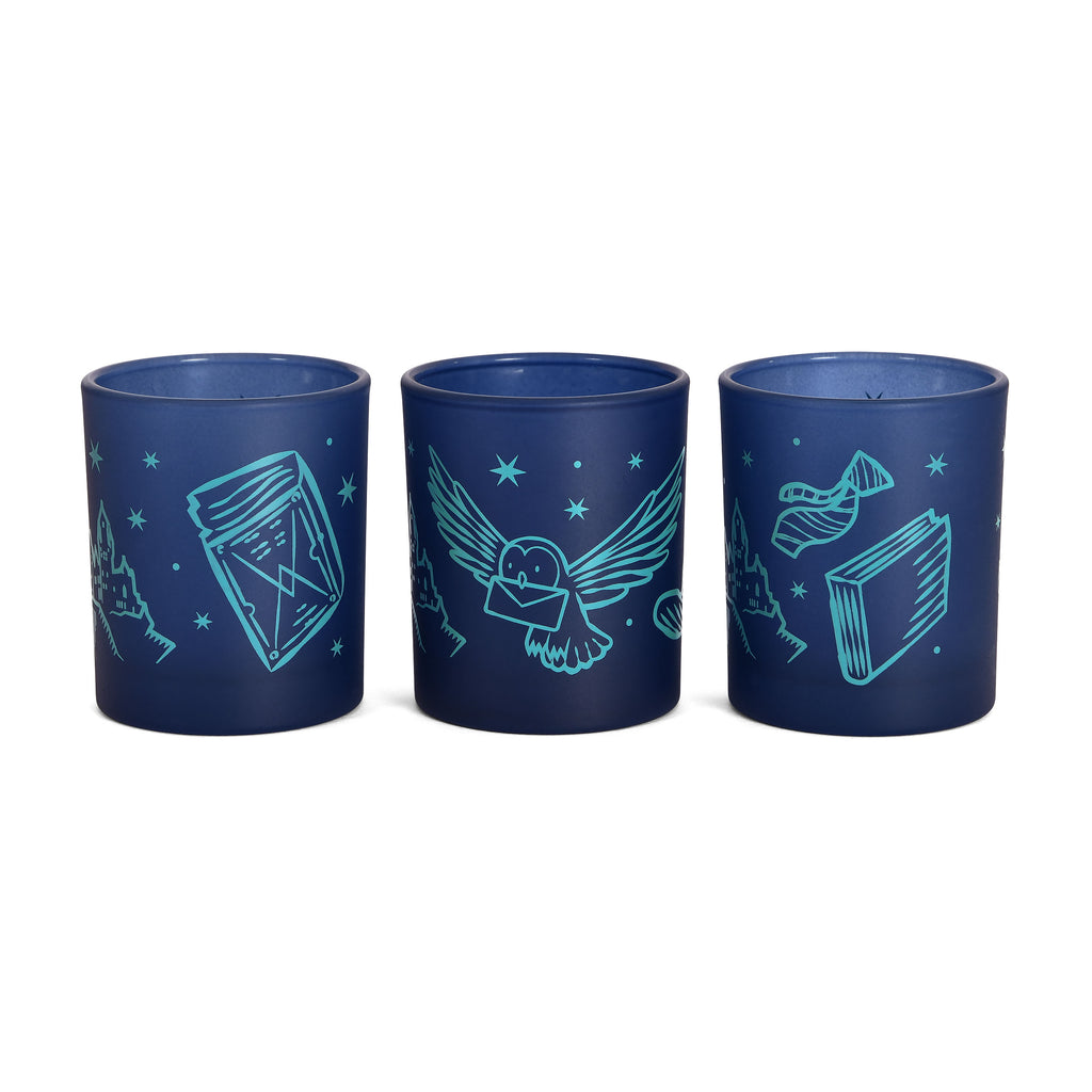 Produktbild Harry Potter - Hogwarts värmeljushållare 3-pack