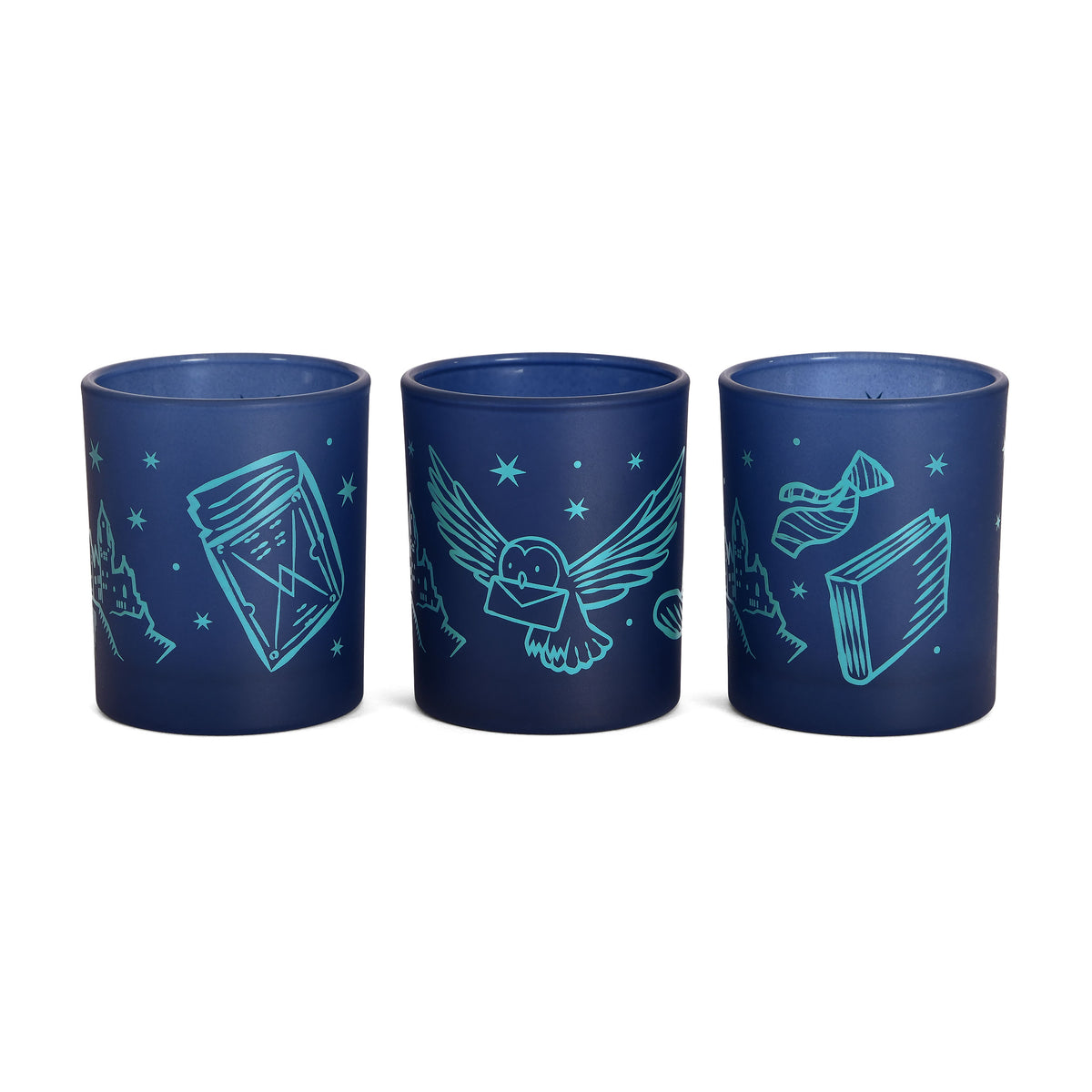 Produktbild Harry Potter - Hogwarts värmeljushållare 3-pack