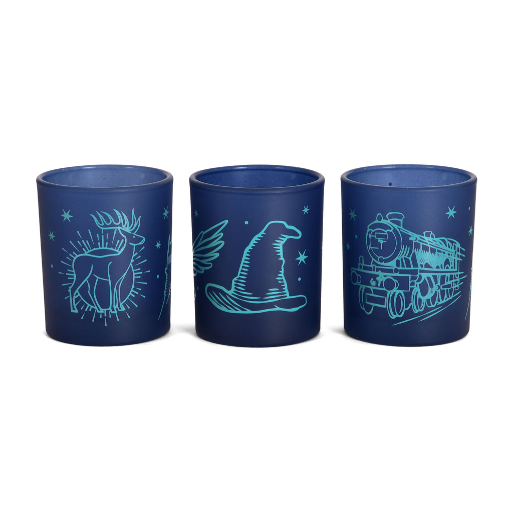 Produktbild Harry Potter - Hogwarts värmeljushållare 3-pack