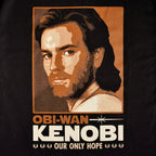 Produktbild Star Wars - Obi Wan Kenobi Our Only Hope T-Shirt svart