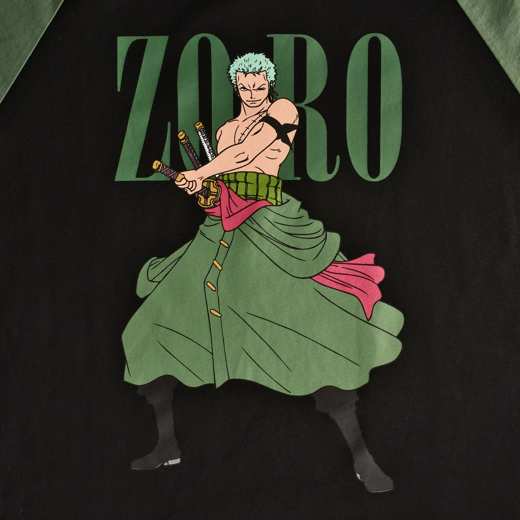 Produktbild One Piece - Roronoa Zoro T-shirt svart-grön
