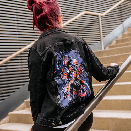 Produktbild The Infinity Saga Group Jeansjacka - Marvel Avengers