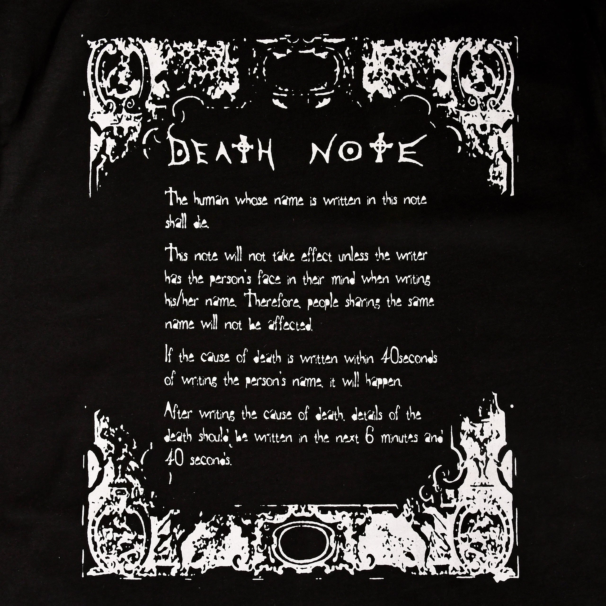 Produktbild Death Note - Ryuk Poster T-shirt svart