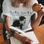 Produktbild Death Note - Grafik av Ryuk T-shirt vit