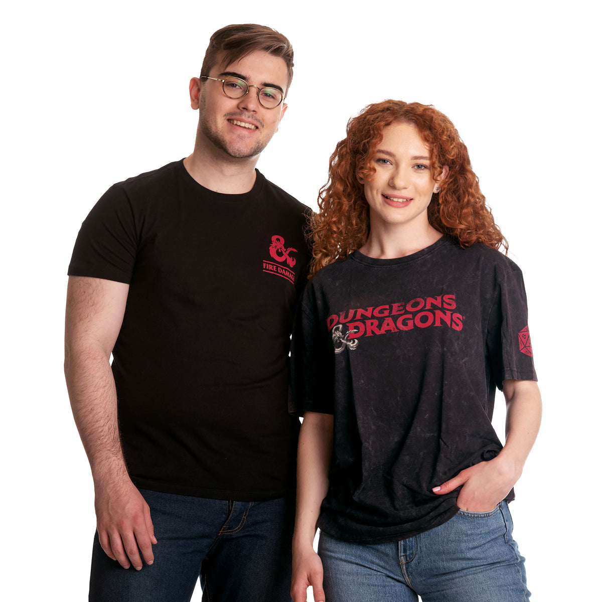 Produktbild Dungeons & Dragons - Logo T-shirt svart