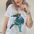Produktbild Zelda - Skyward Sword Pose T-shirt vit