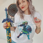 Produktbild Zelda - Skyward Sword Pose T-shirt vit