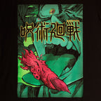 Produktbild Jujutsu Kaisen - Finger Licking T-shirt svart