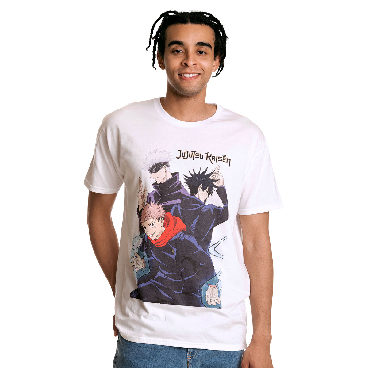 Produktbild Jujutsu Kaisen - Trio T-shirt vit
