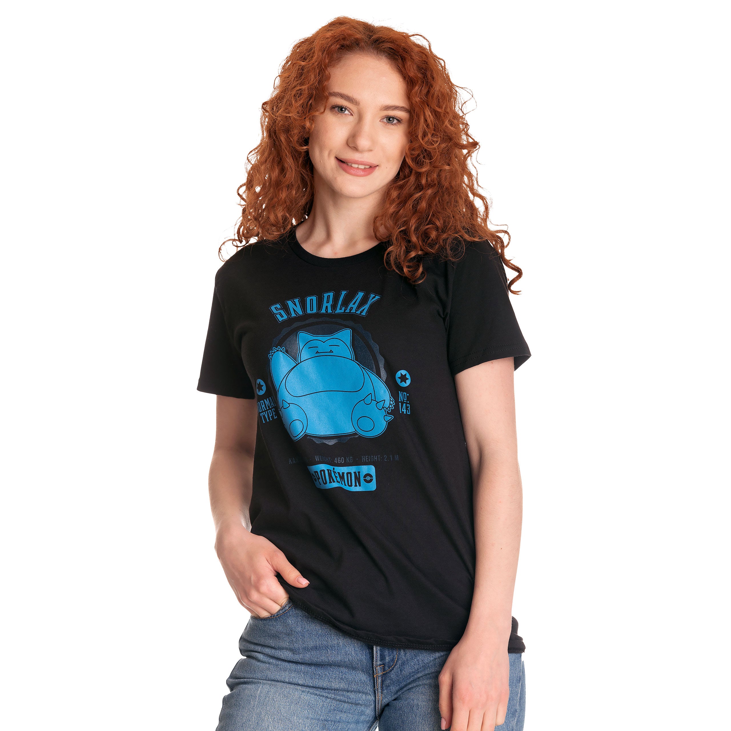 Produktbild Pokemon - Relaxo College T-shirt svart