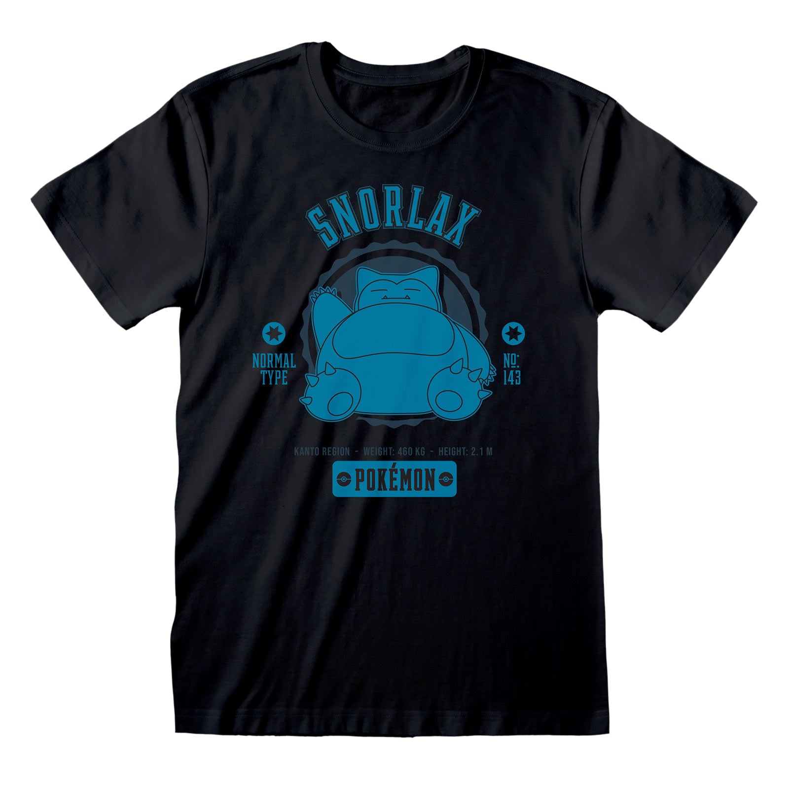 Produktbild Pokemon - Relaxo College T-shirt svart