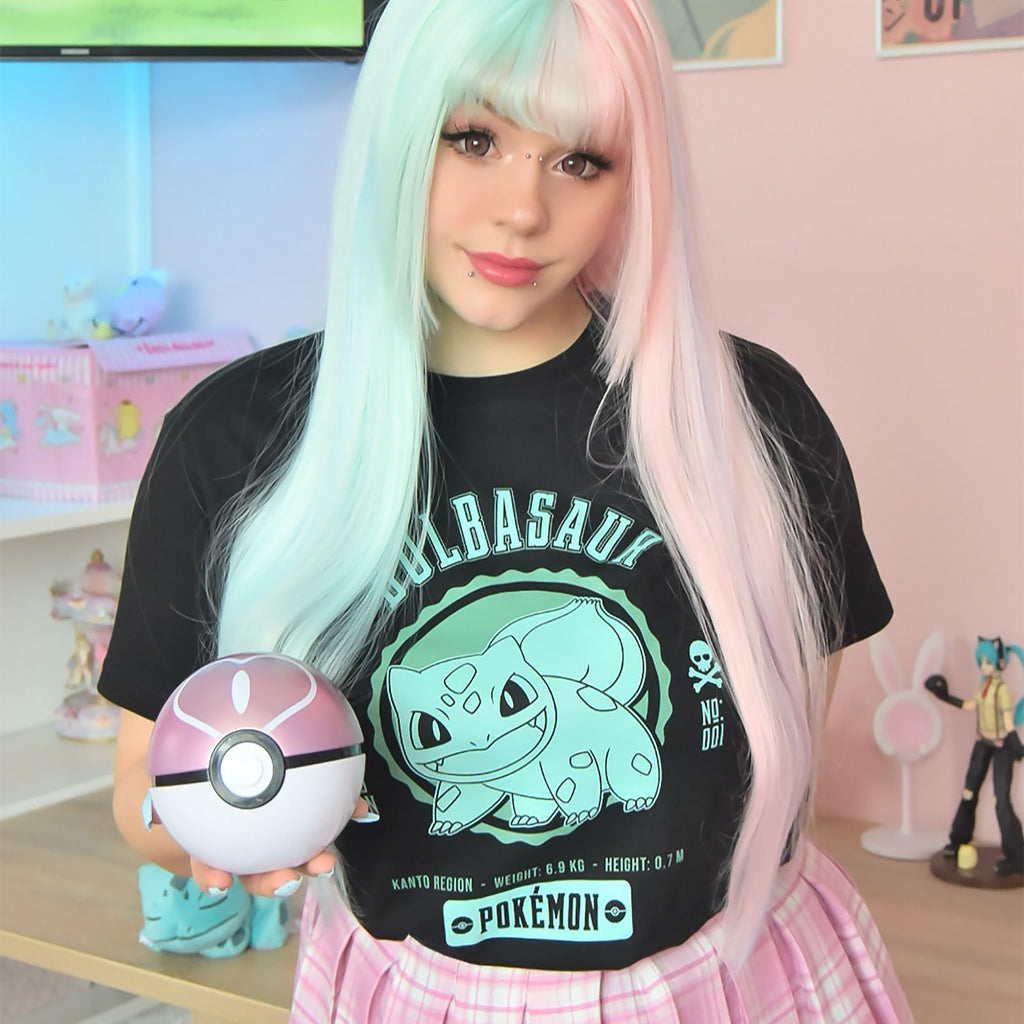 Produktbild Pokemon - Bisasam College T-shirt svart