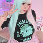 Produktbild Pokemon - Bisasam College T-shirt svart