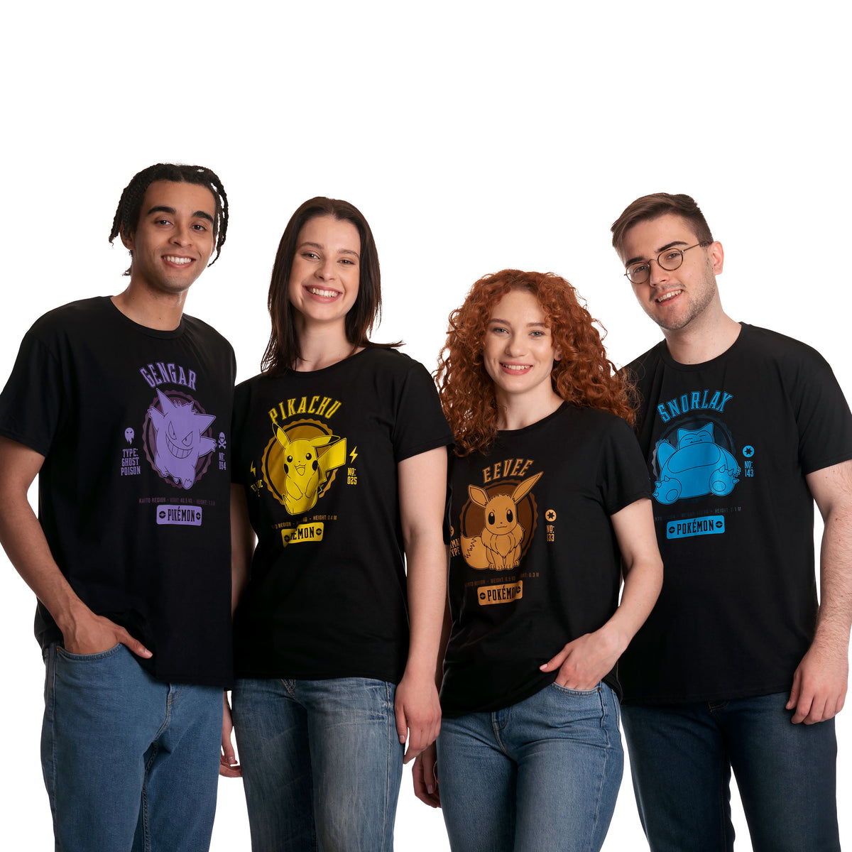 Produktbild Pokemon - Gengar College T-shirt svart