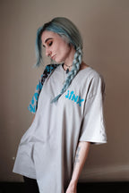 Produktbild League of Legends - Jinx karaktär T-shirt grå