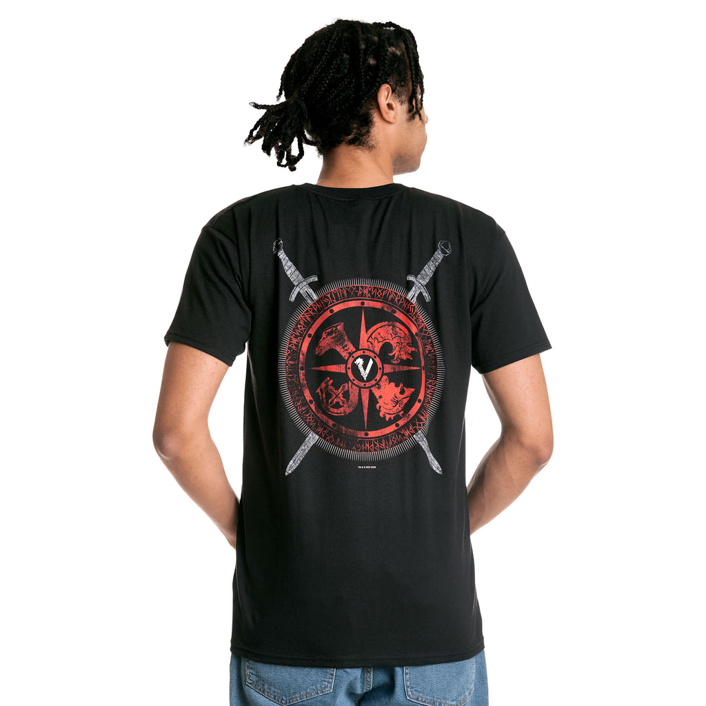 Produktbild Vikings - Swords T-shirt svart
