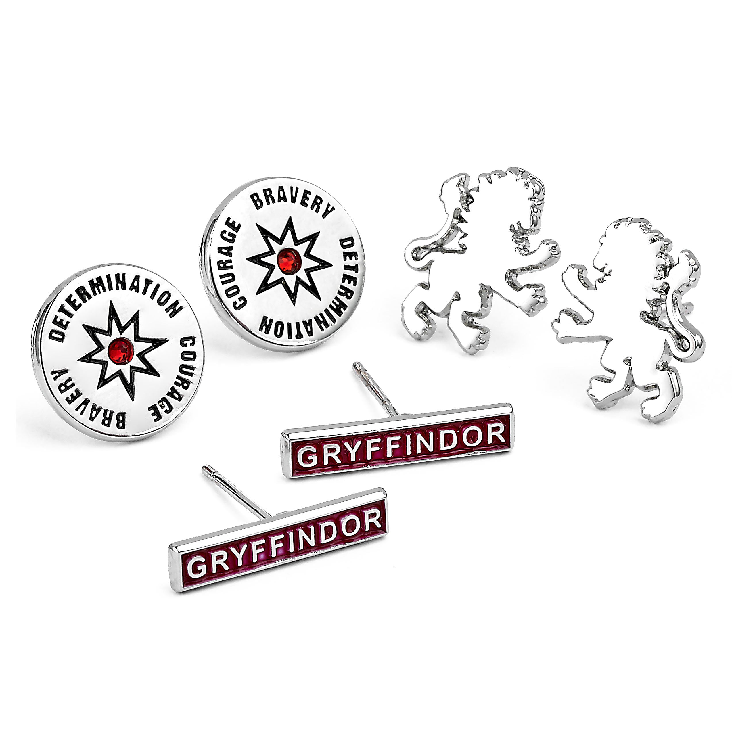 Produktbild Harry Potter - Gryffindor örhängen 3-pack