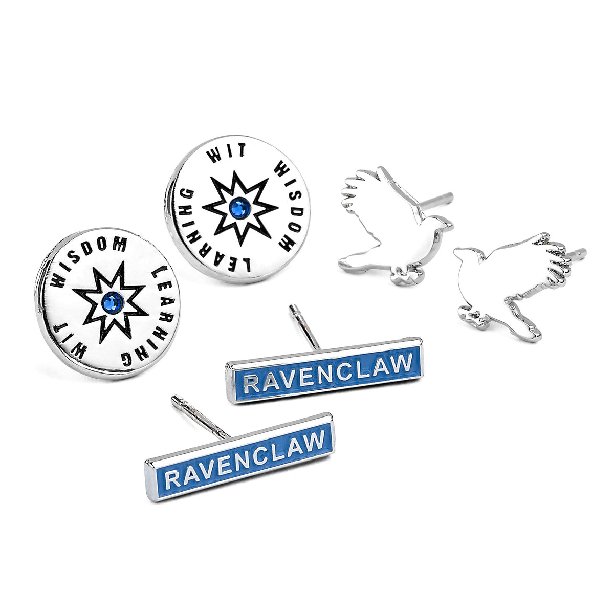 Produktbild Harry Potter - Ravenclaw örhängen 3-pack