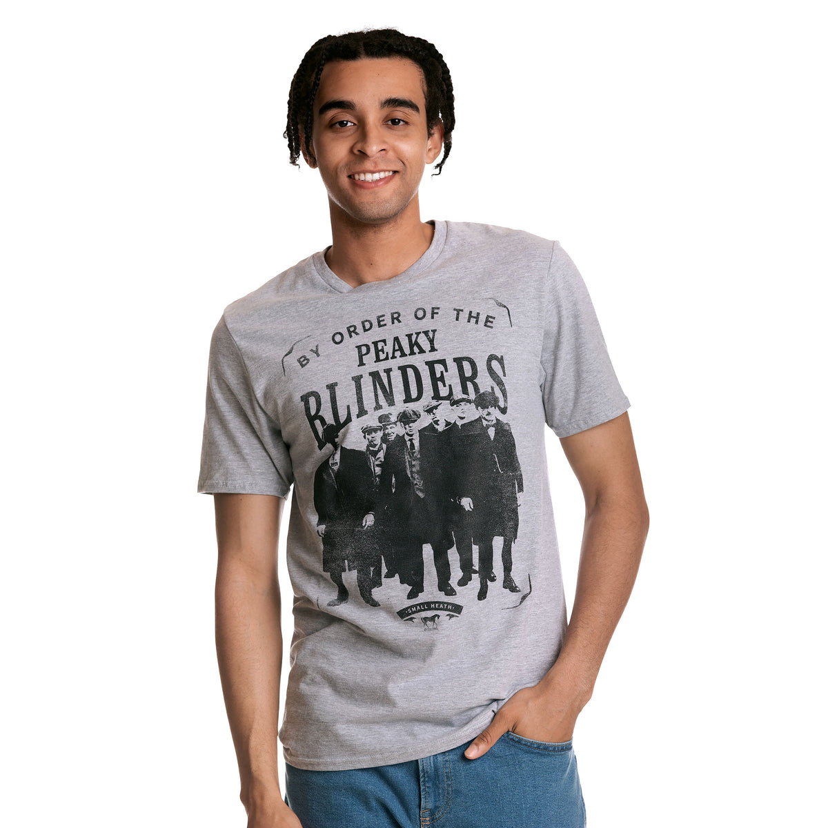 Produktbild Peaky Blinders - By Order Group T-Shirt grå