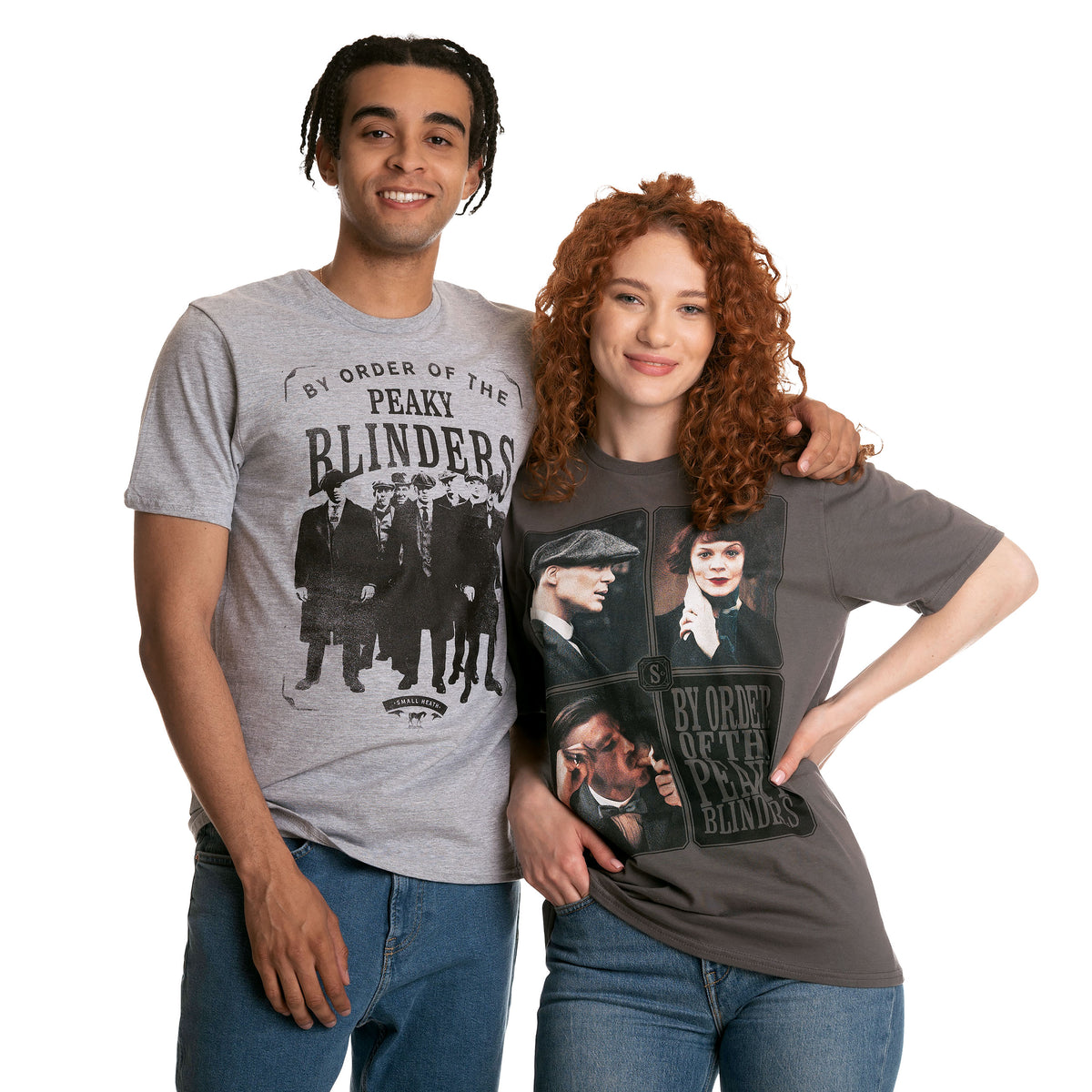 Produktbild Peaky Blinders - By Order Group T-Shirt grå