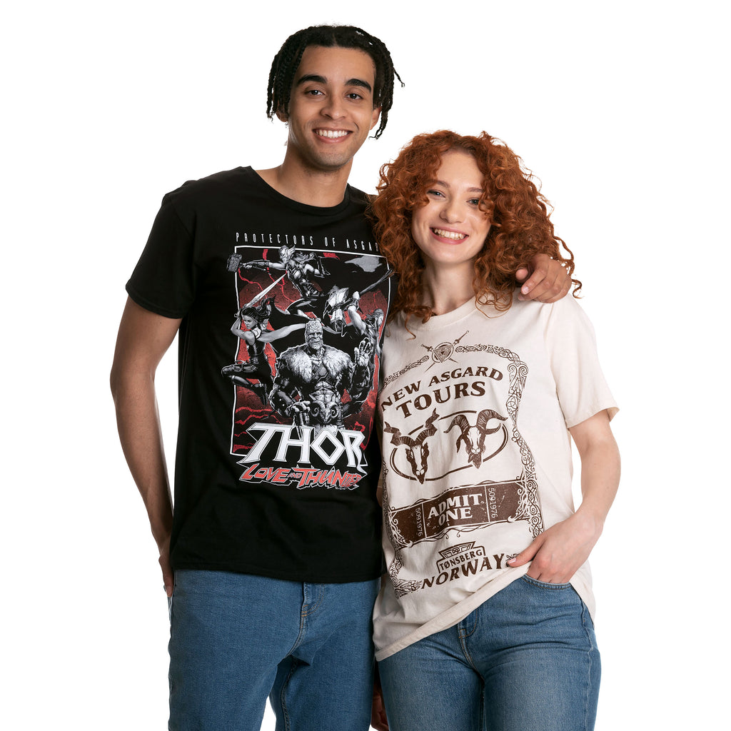 Produktbild Thor Love & Thunder - Protectors of Asgard T-shirt svart