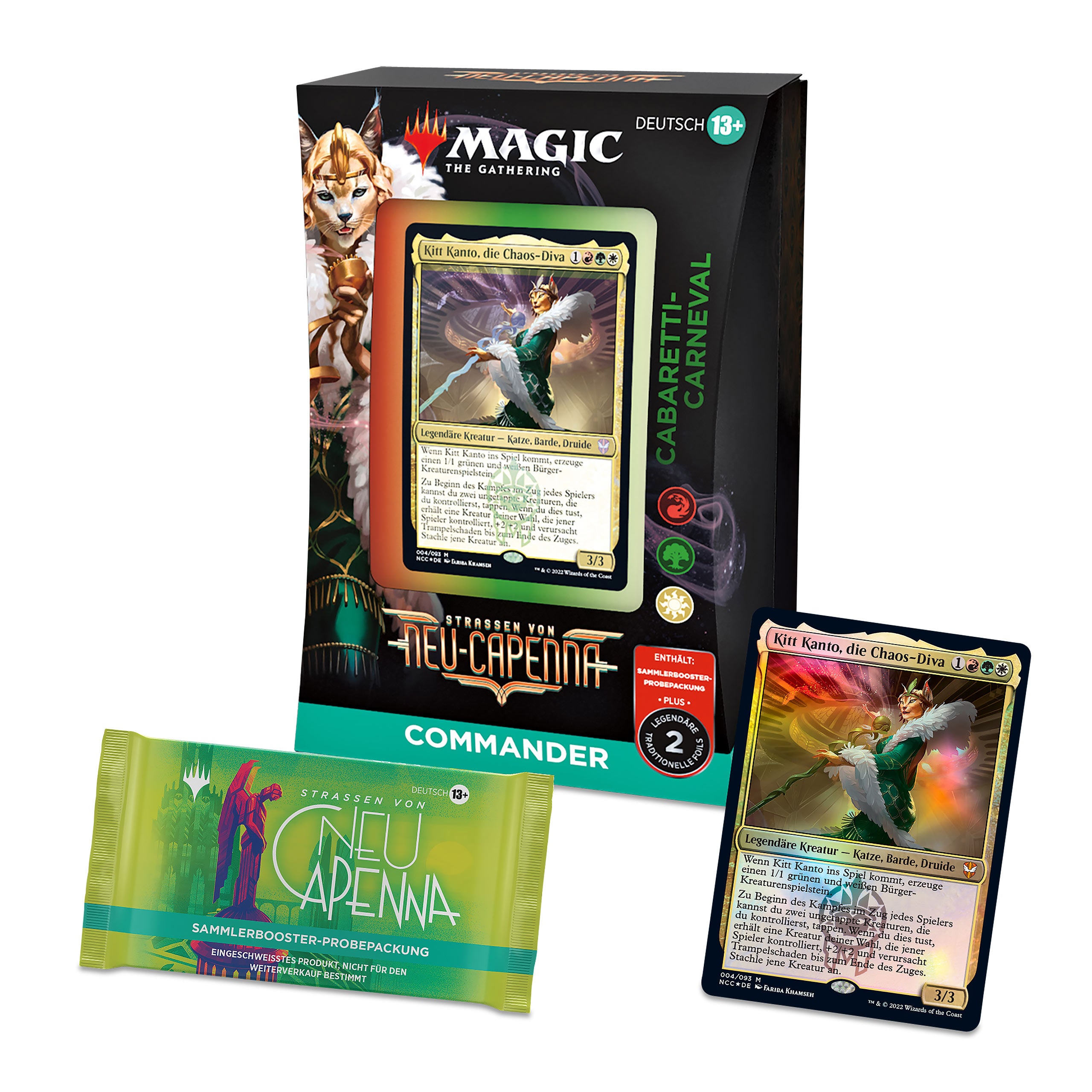 Produktbild Gator från Nya Capenna - Cabaretti-Carnival Commander Deck - Magic The Gathering