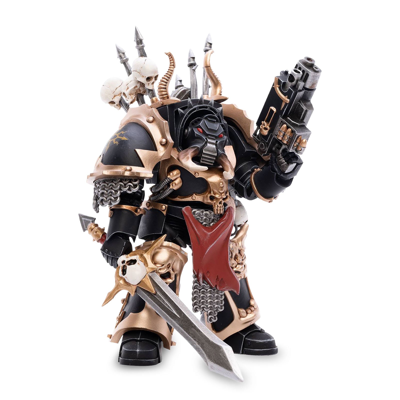 Produktbild Warhammer 40k - Black Legion Brother Gnarl Actionfigur