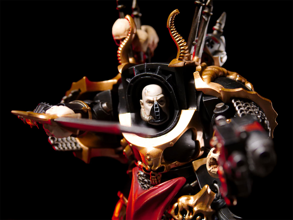 Produktbild Warhammer 40k - Black Legion Brother Gnarl Actionfigur