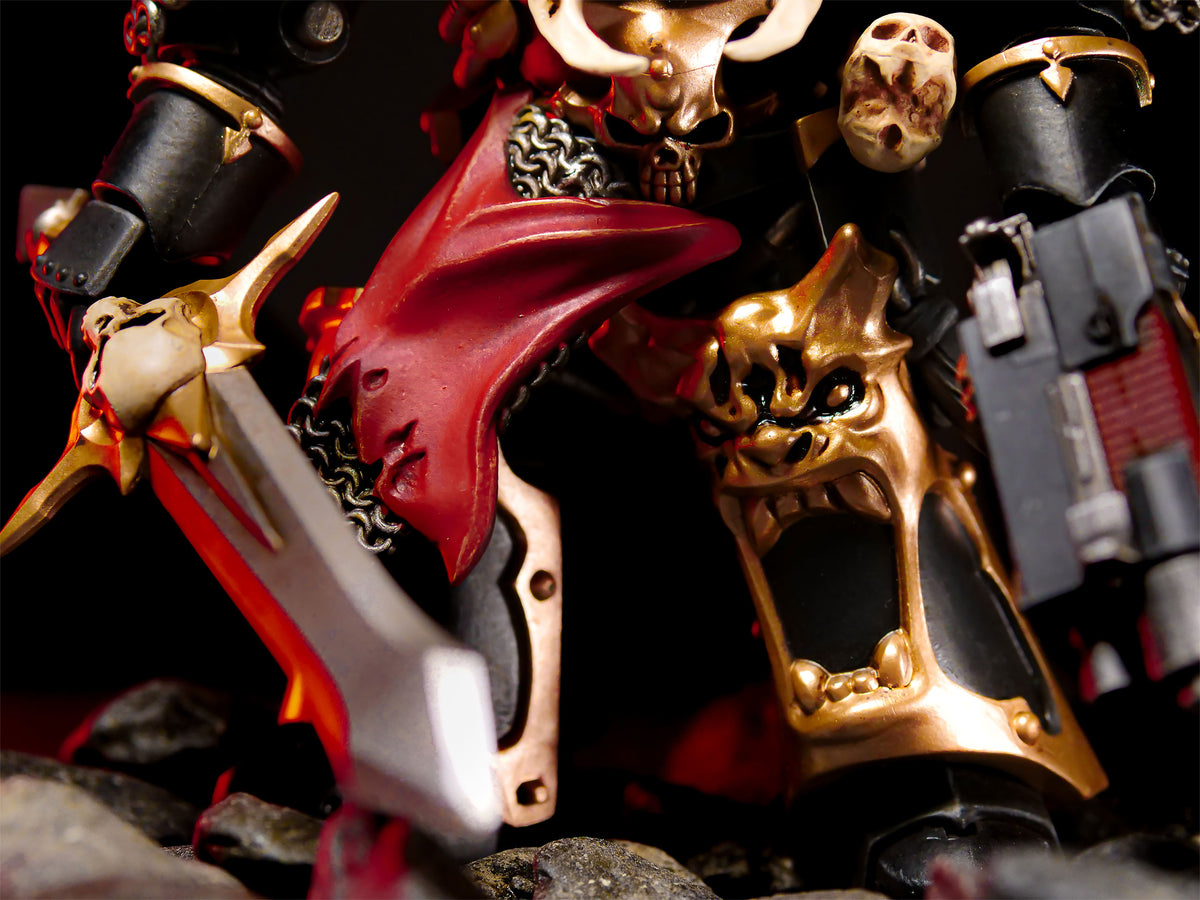 Produktbild Warhammer 40k - Black Legion Brother Gnarl Actionfigur