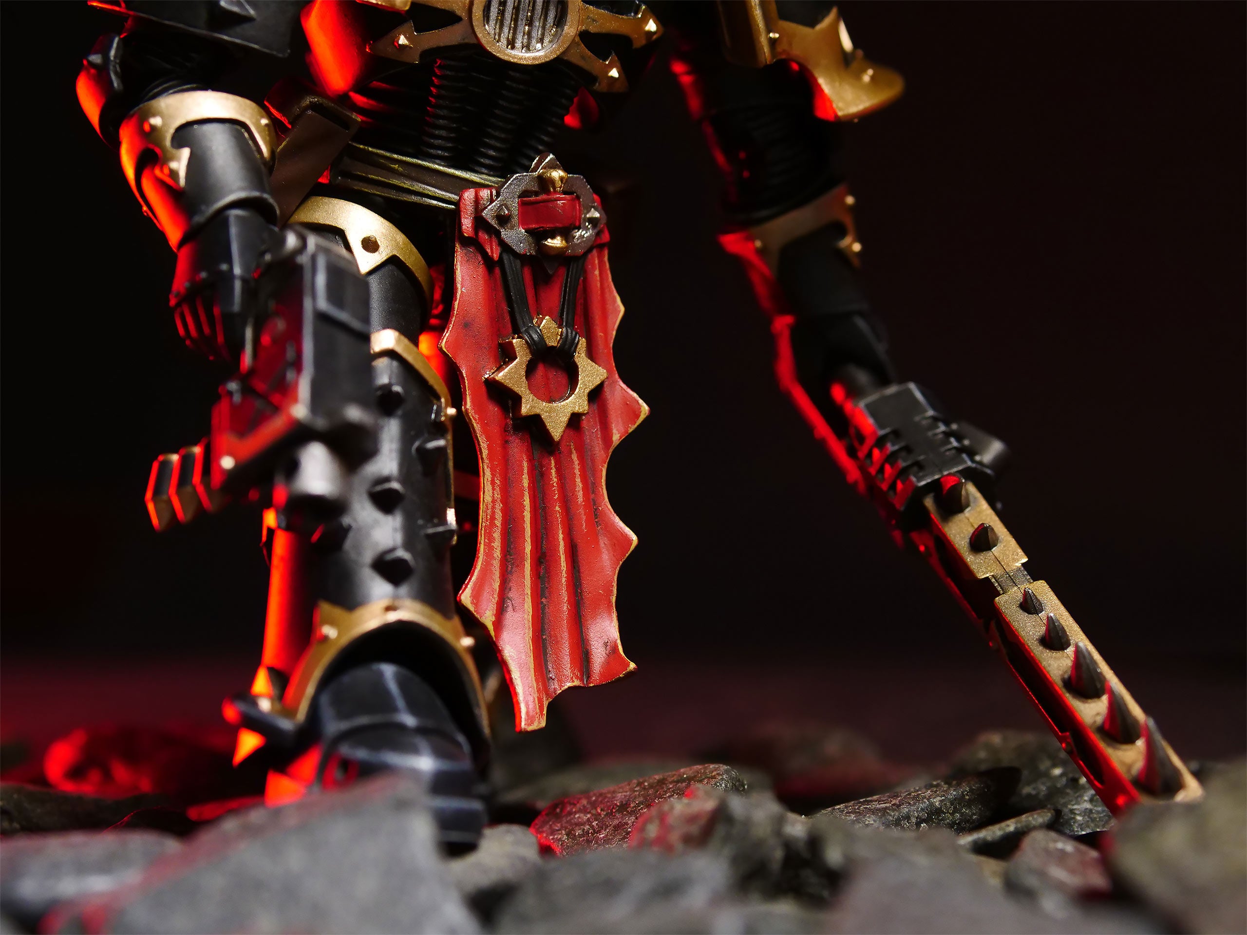 Produktbild Warhammer 40k - Black Legion Broder Talas Actionfigur