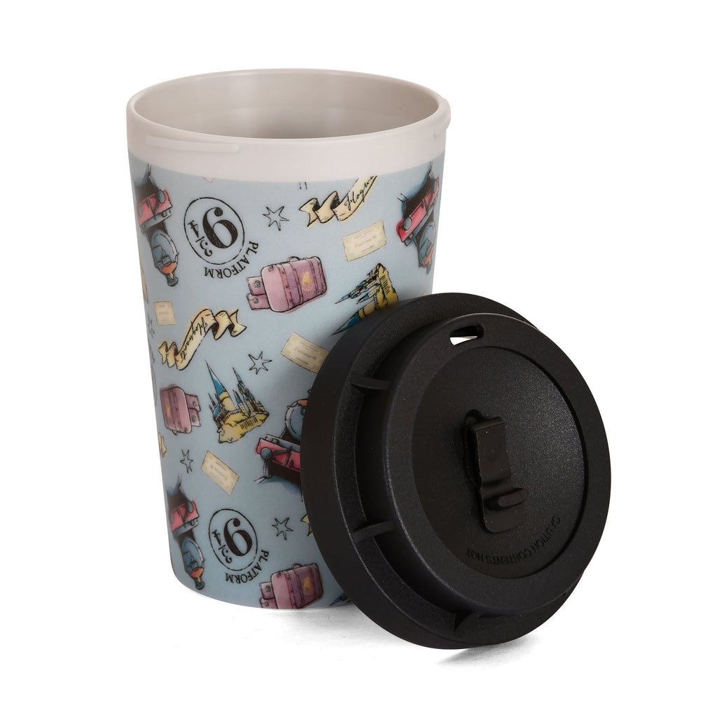 Produktbild Magic Symbols To Go-mugg - Harry Potter