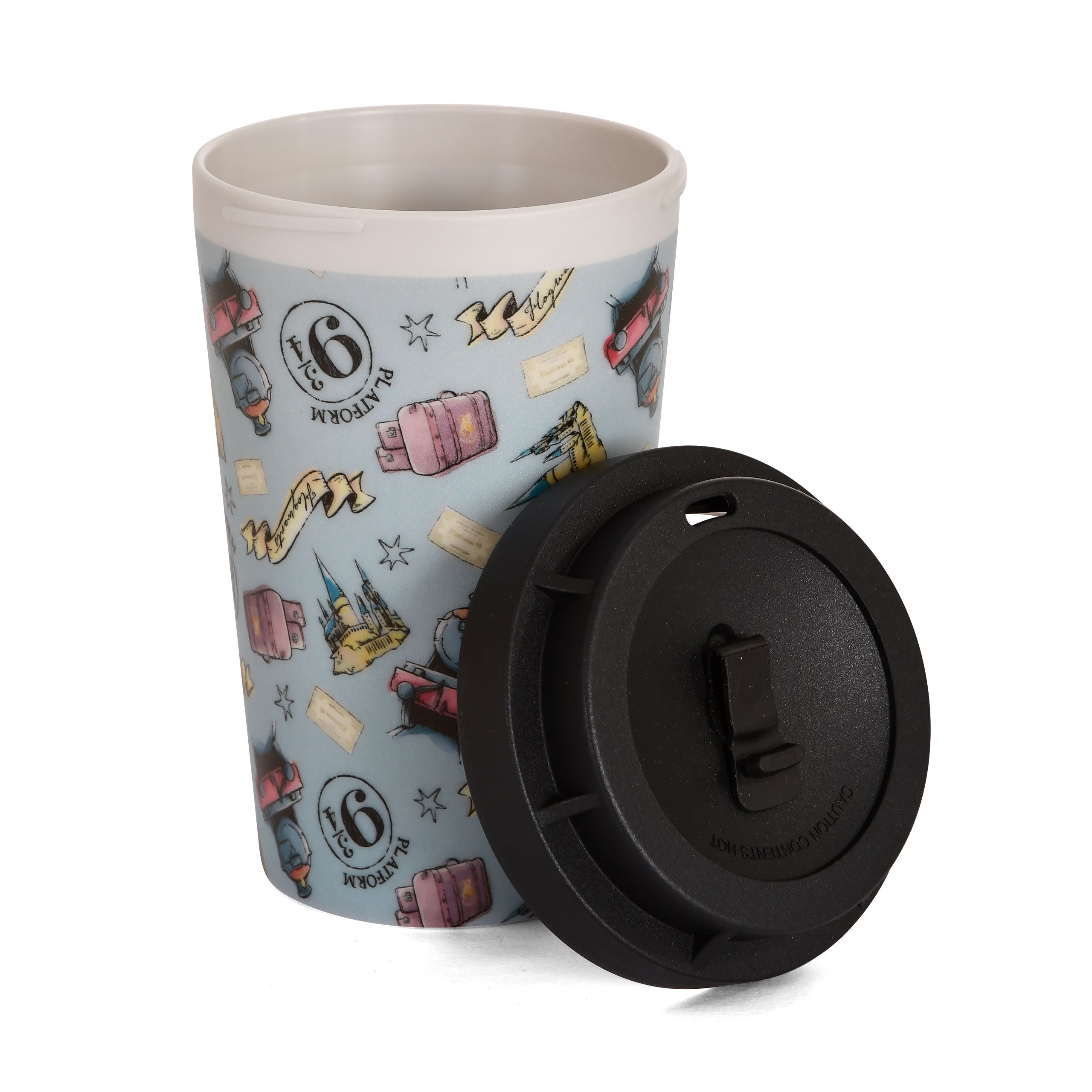Produktbild Magic Symbols To Go-mugg - Harry Potter