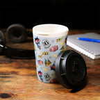 Produktbild Magic Symbols To Go-mugg - Harry Potter
